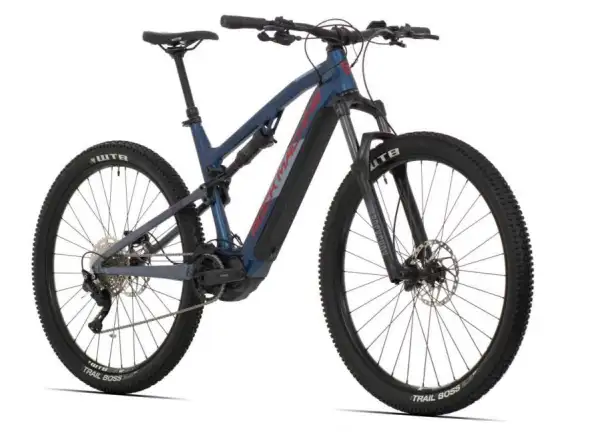 Rock Machine Blizzard INT e30-29 Matt Metalic Blue/Red full-suspension e-bike
