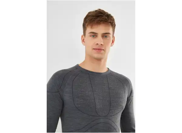 Viking Lan Pro Merino men's set Dark Grey