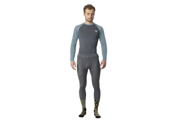 Dynafit Tour Light Merino men's long sleeve shirt Smoke Blue