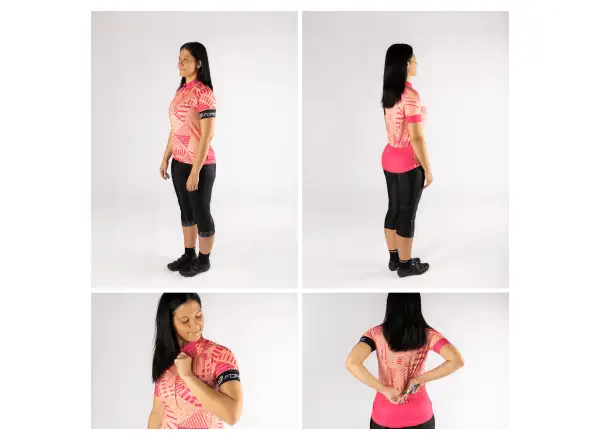 Force Shard Lady jersey short sleeve apricot