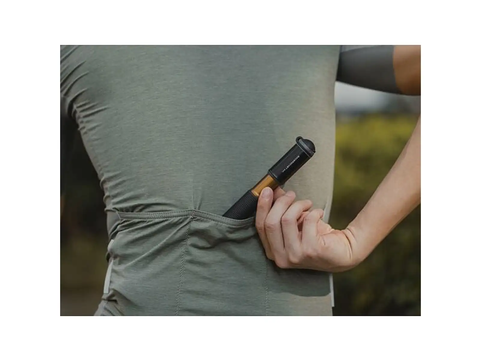 Topeak Race Rocket Mini pump gold