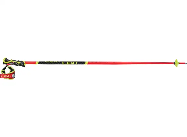 Leki WCR SL 3D alpine poles Bright Red/Black/Neon Yellow