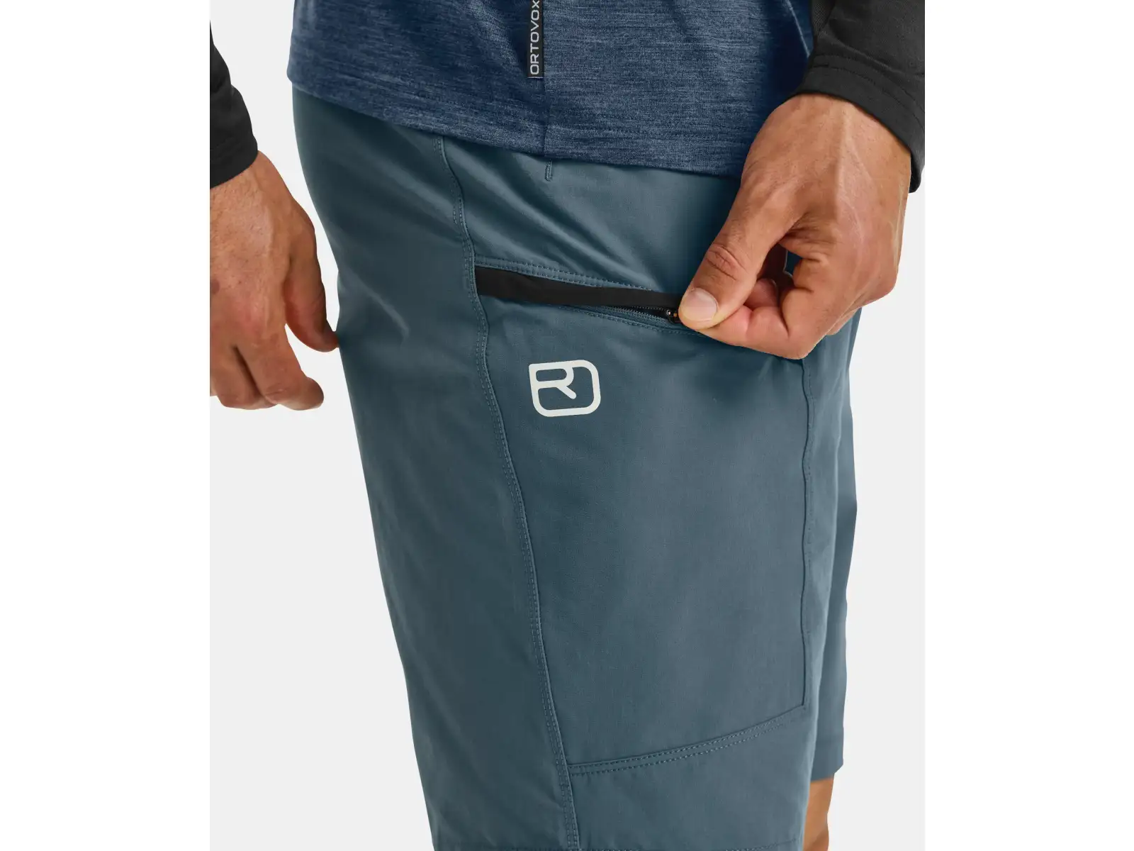 Ortovox Pelmo Shorts men's shorts Black Raven