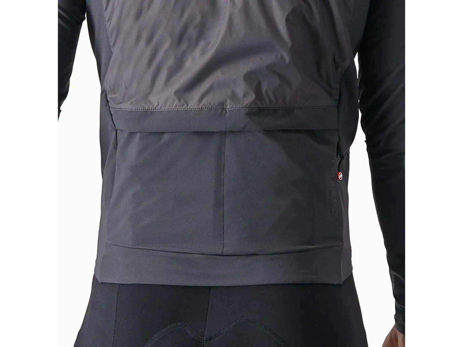 Castelli Unlimited Puffy men's jacket Defender Green/Dark Grey