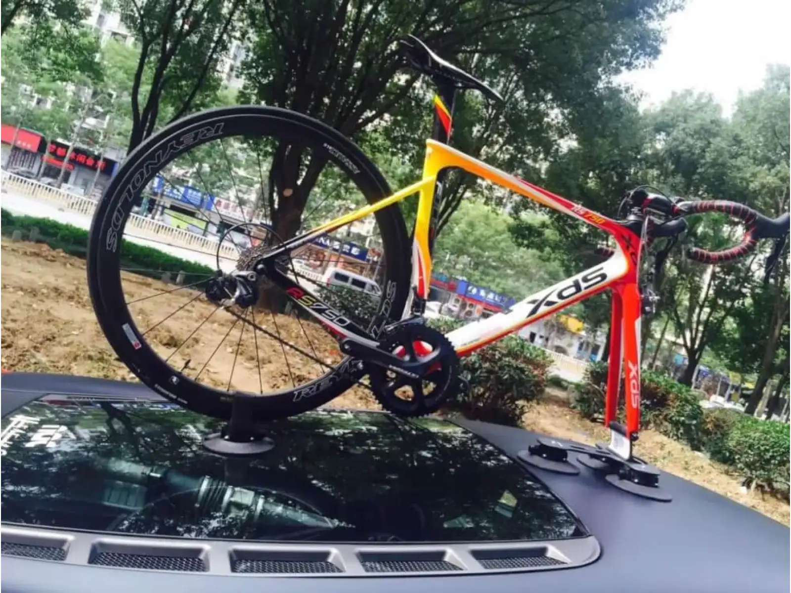 TreeFrog Pro 1 roof rack for fork