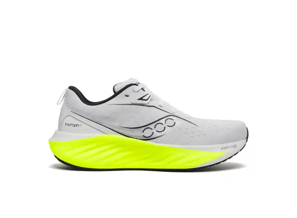 Saucony Triumph 22 men's running shoes White/Citron