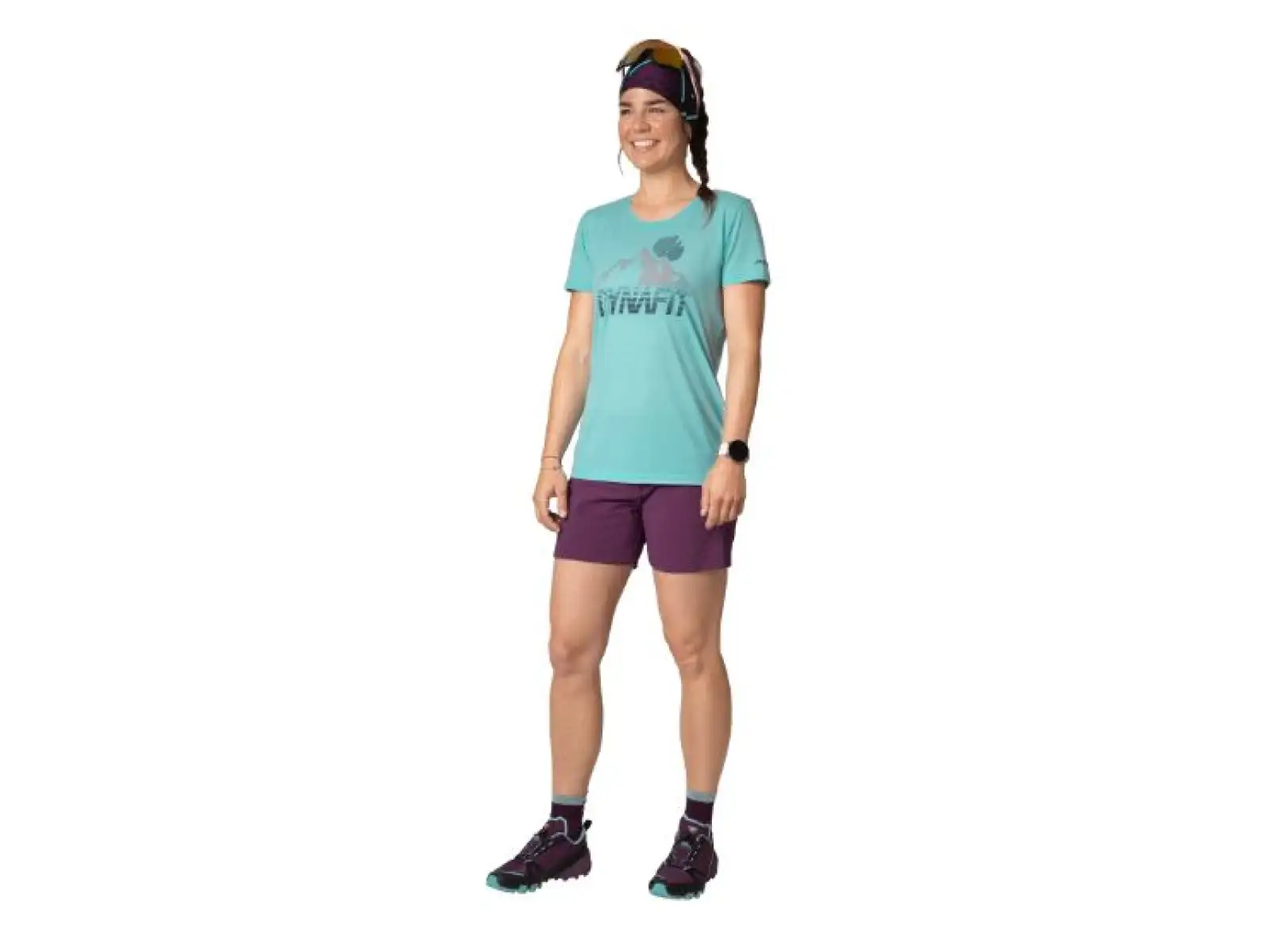 Dynafit Transalper Graphic women's T-shirt short sleeve Sage