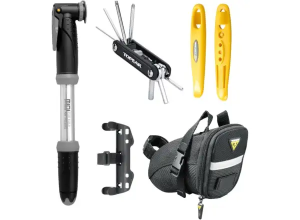 Topeak Deluxe Cycling Accesory Kit bicycle accessory set