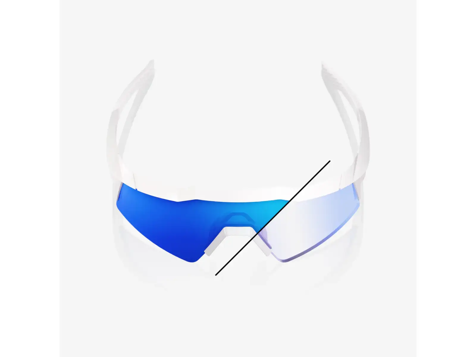 100% Speedcraft SL LE Bastille Blue Mirror Sunglasses