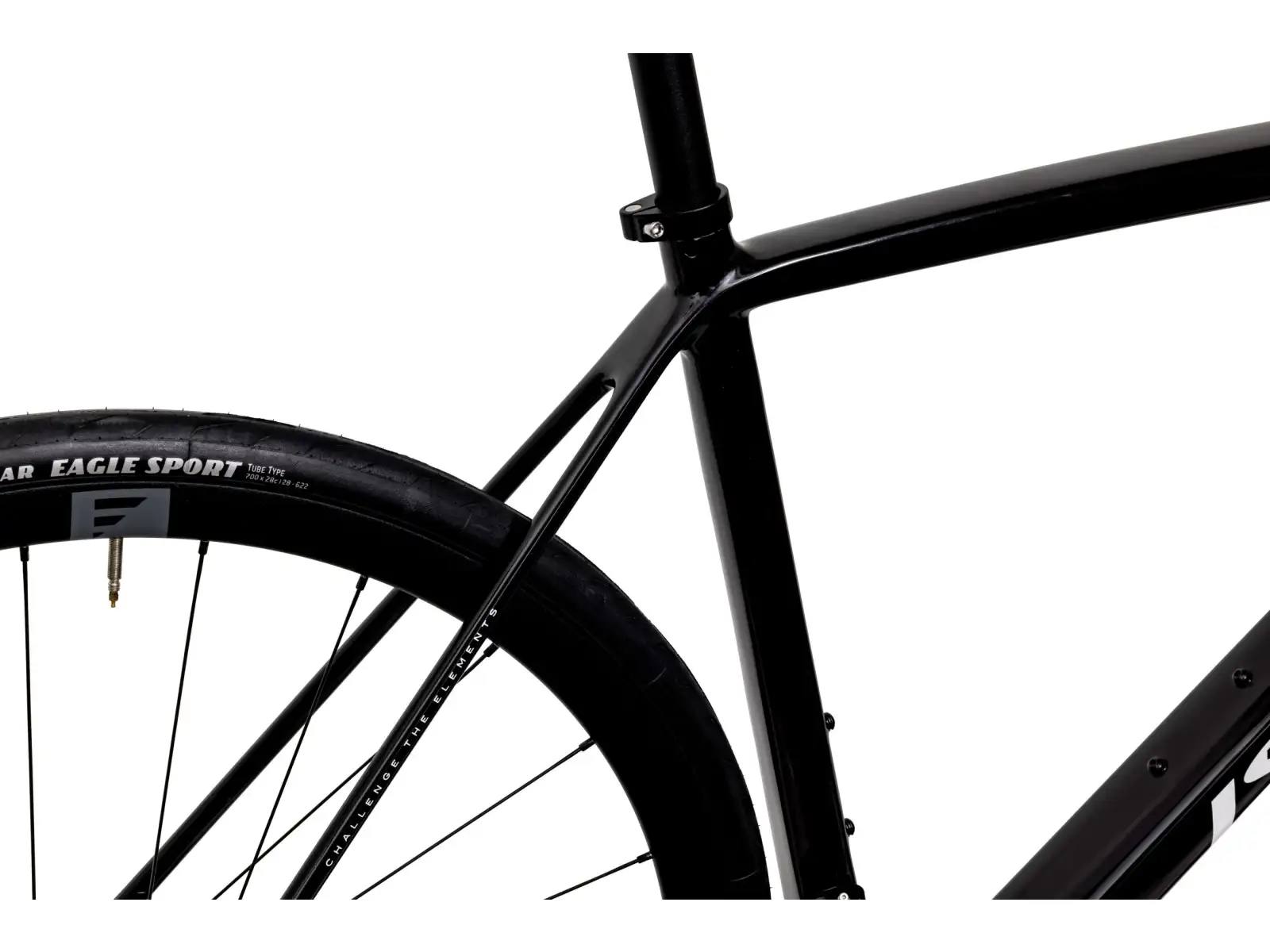 Isaac Vitron 105 road bike Black