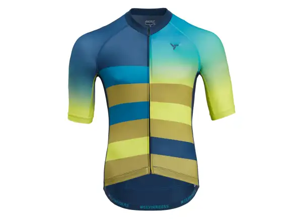 Silvini Mazzano men's jersey short sleeve Navy/Lime