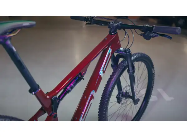 Superior XF 929 RC mountain bike Gloss Dark Red/Hologram Chrome