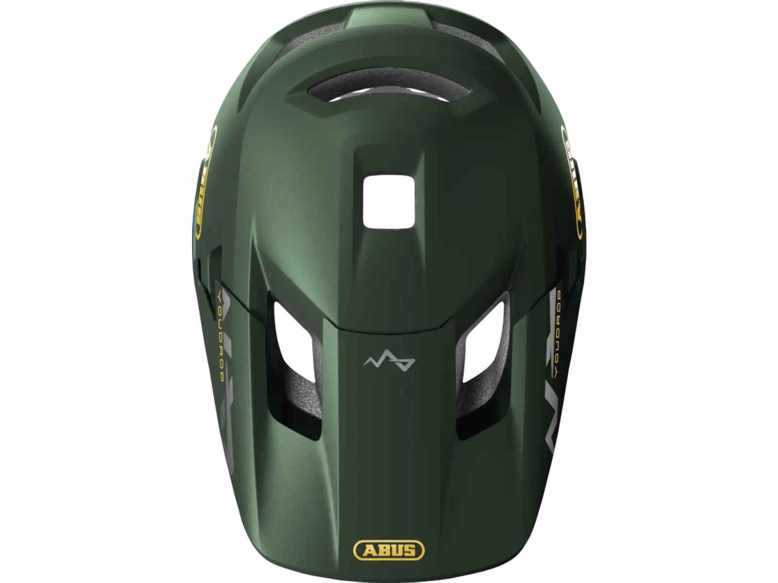 Abus YouDrop FF kids helmet Moss Green