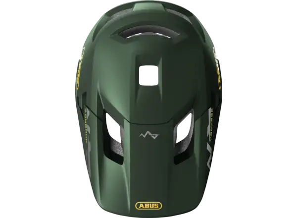 Abus YouDrop FF kids helmet Moss Green