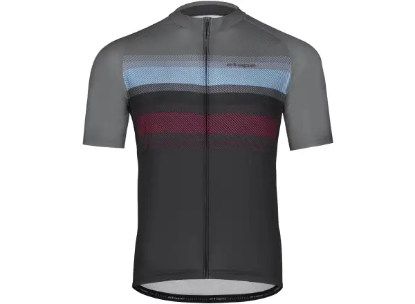 Etape Leader men's jersey short sleeve grey/anthracite