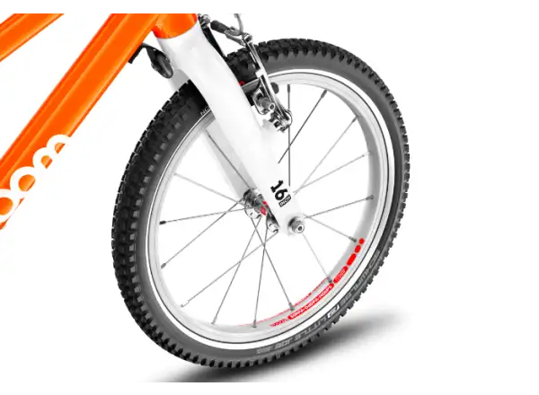 Woom 3 Flame Orange Automagic 16" children's bike