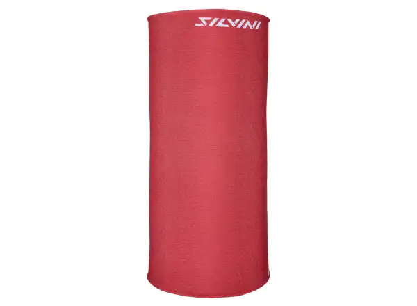Silvini Motivo multifunctional scarf Red/Merlot