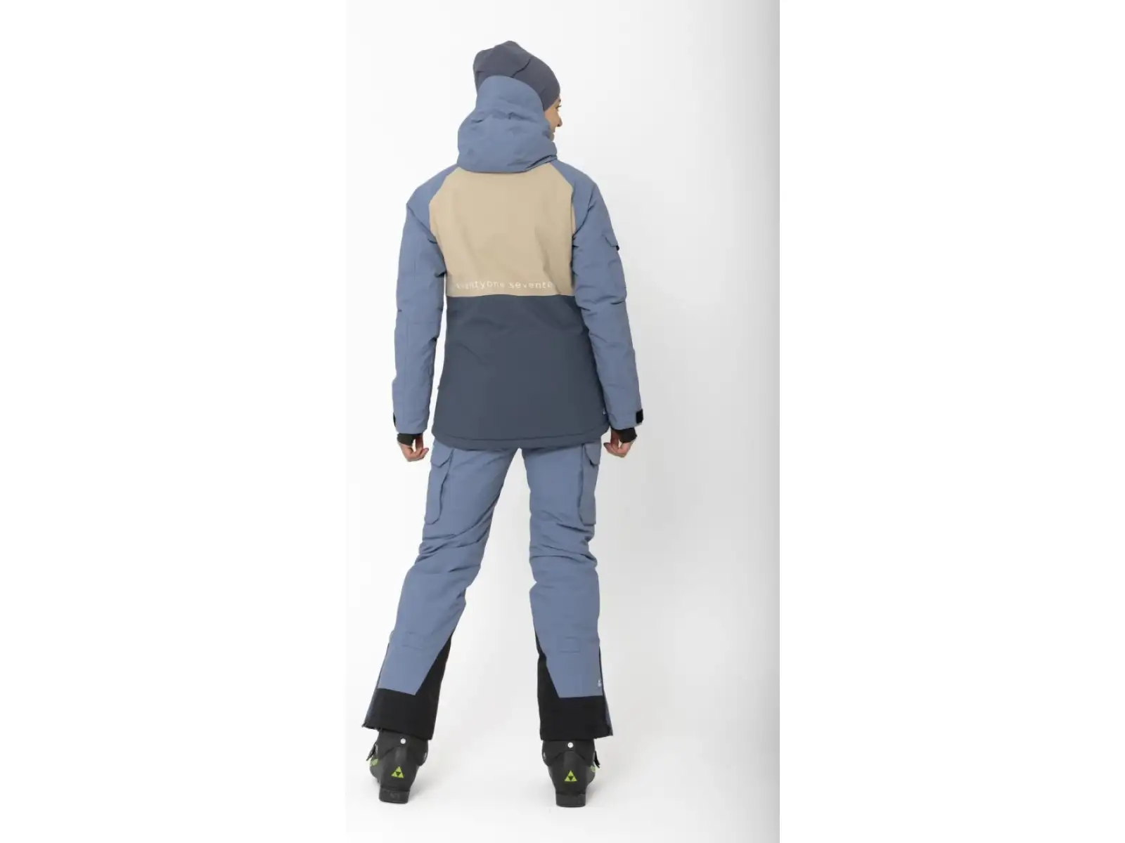 2117 of Sweden Nelkerim women's ski jacket Dusty Blue