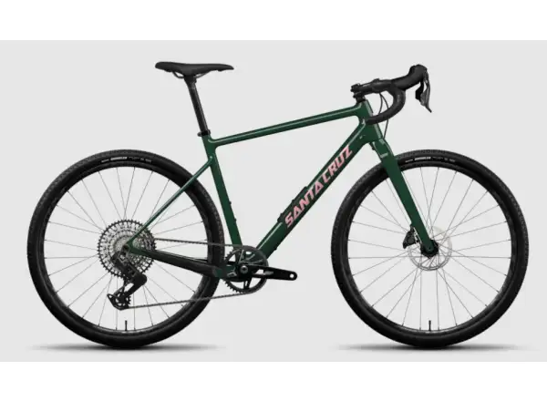 Santa Cruz Stigmata 4 CC gravel bike British Racing Green Rival AXS
