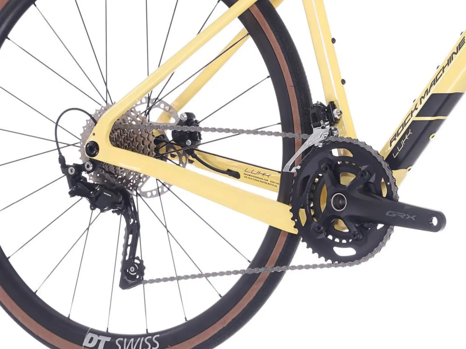 Rock Machine Lukk CR 60 gravel bike Gloss Sulfur Yellow