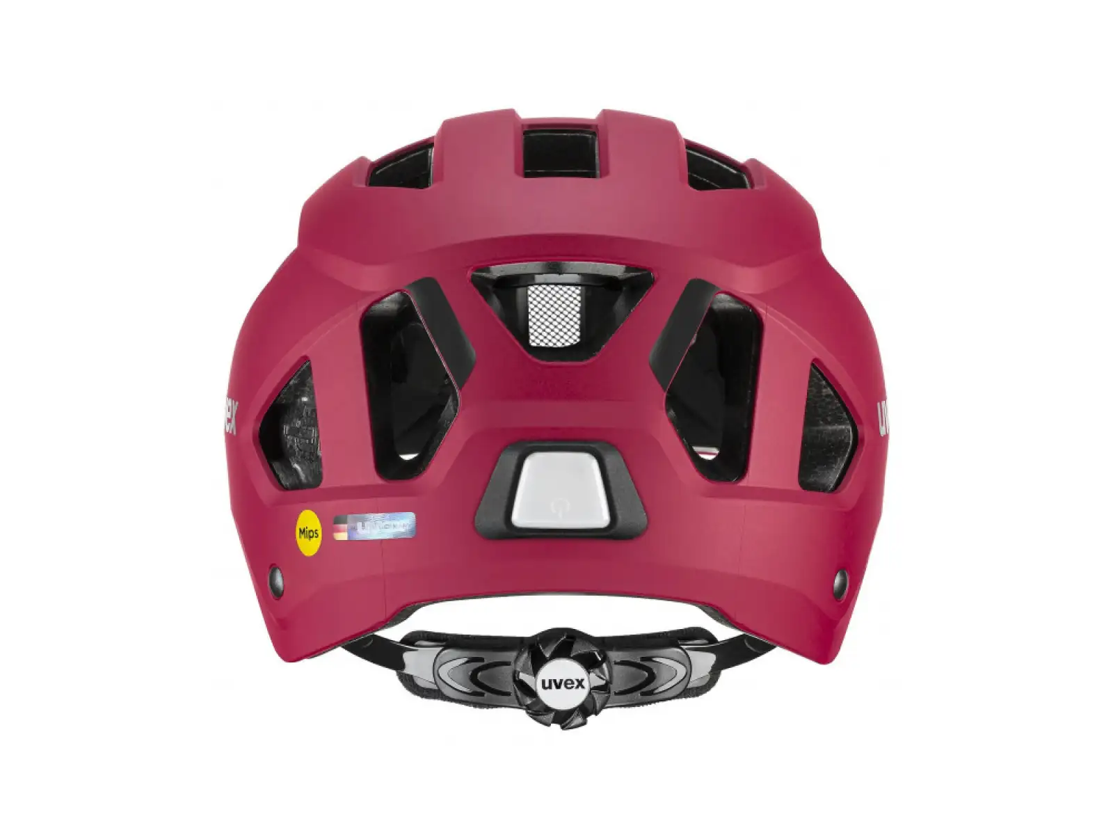 Uvex City Stride MIPS helmet Ruby Red Matt