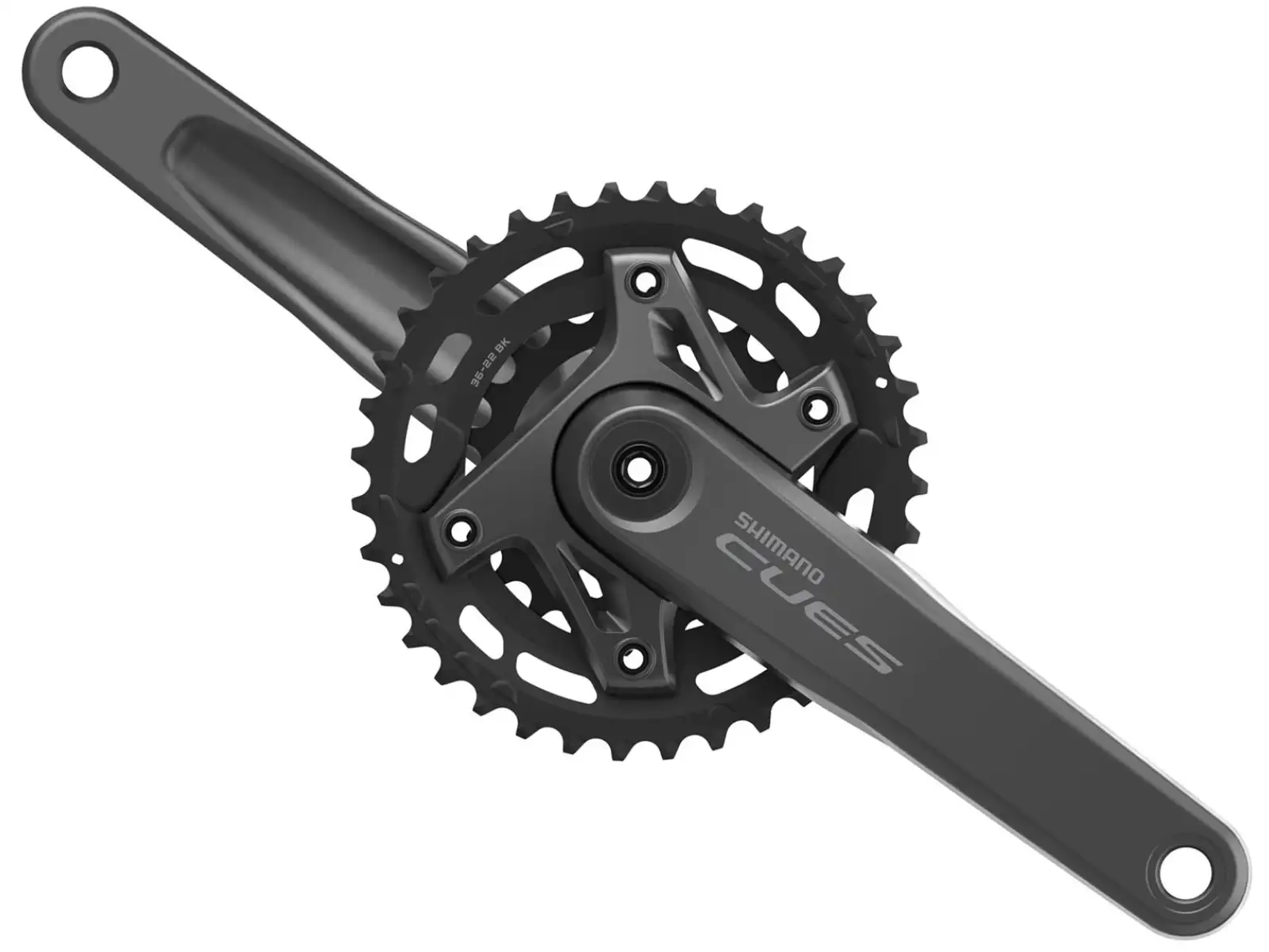 Shimano CUES FC-U6000-2 Crankset 9/10/11sp. 36/22 Teeth