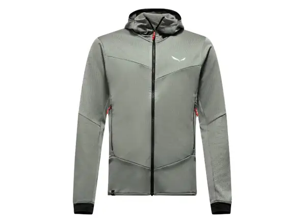 Salewa Sella Crevasse Hooded men's sweatshirt Shadow