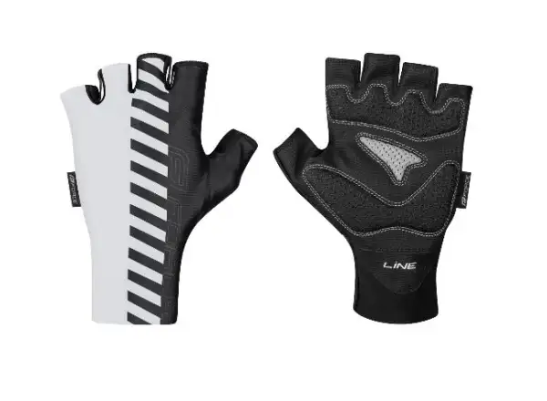 Force Line gloves short white/black