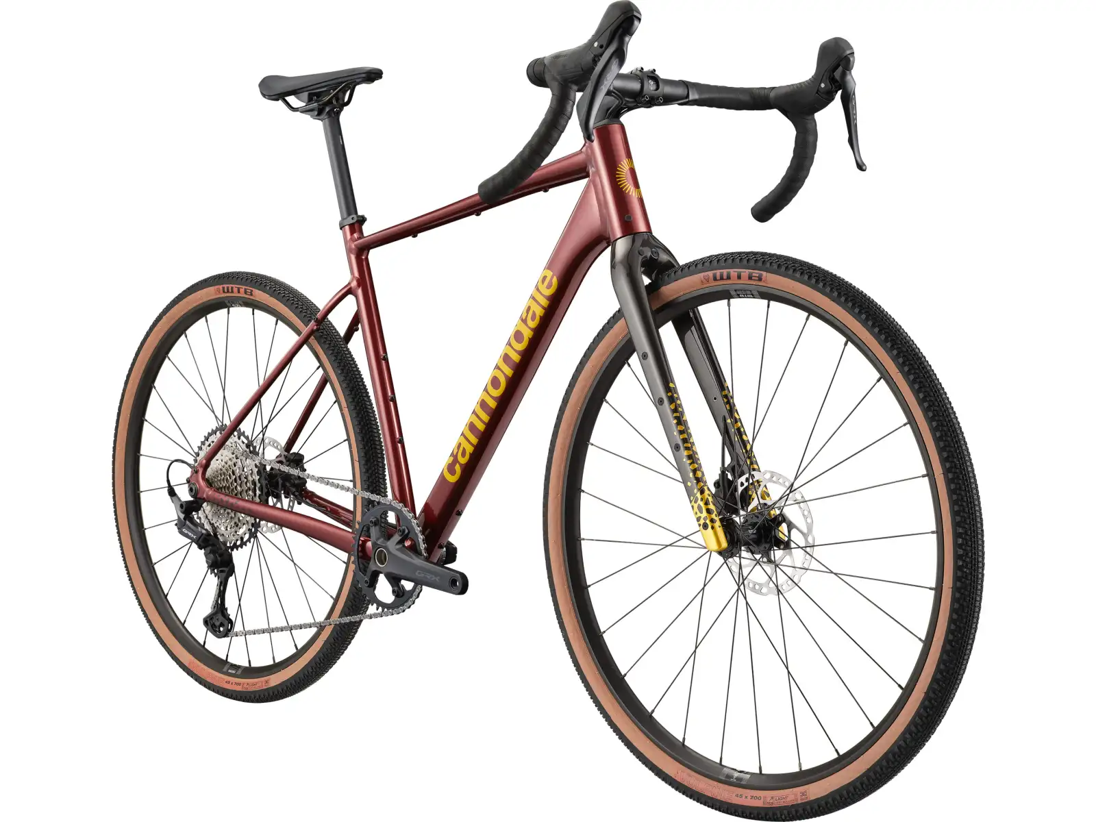 Cannondale Topstone CAAD 1 GRX 1X gravel bike Wine Red