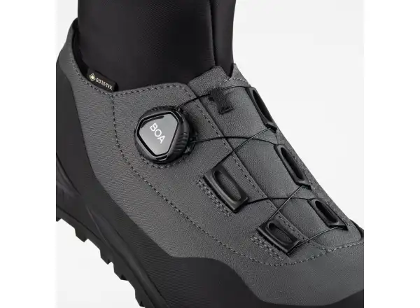 Fizik Terra Nanuq X2 Gore-Tex winter men's cycling shoes Black/Grey