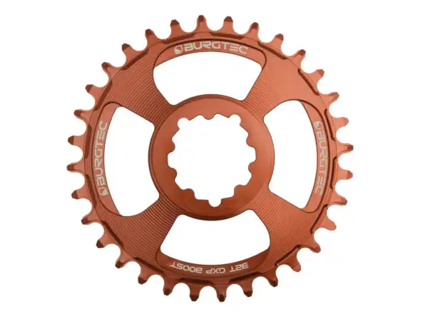 Burgtec Thick Thin GXP Boost chainring 3 mm offset 34 teeth Bronze
