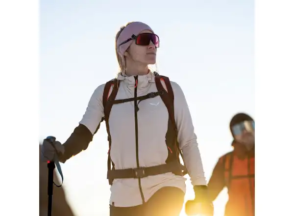 Salewa Sella Merino Hybrid Hooded Jacket Women Oatmeal