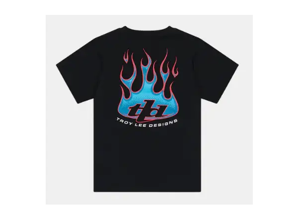 Troy Lee Designs Torched T-Shirt Short Sleeve Black