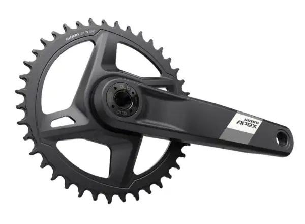 Sram Apex 1 D1 DUB 83 mm AI Cranks with a 42-tooth DM Chainring