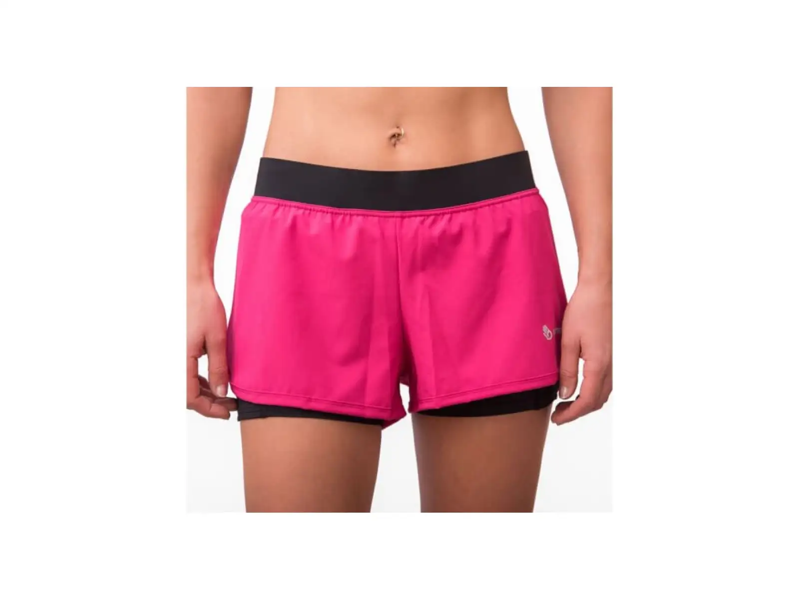 Sensor Trail women's shorts pink/black