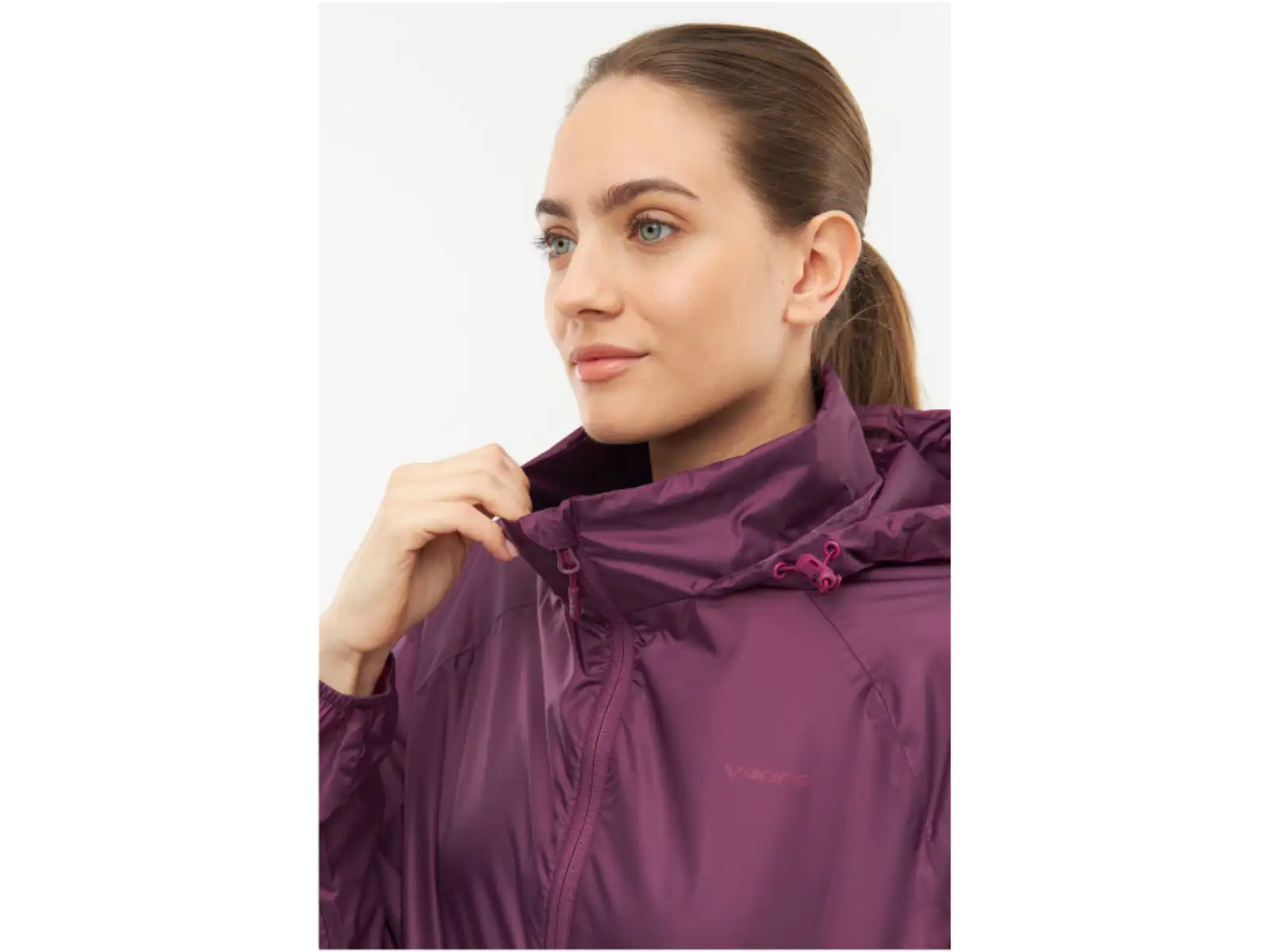 Viking Rainier women's waterproof jacket purple
