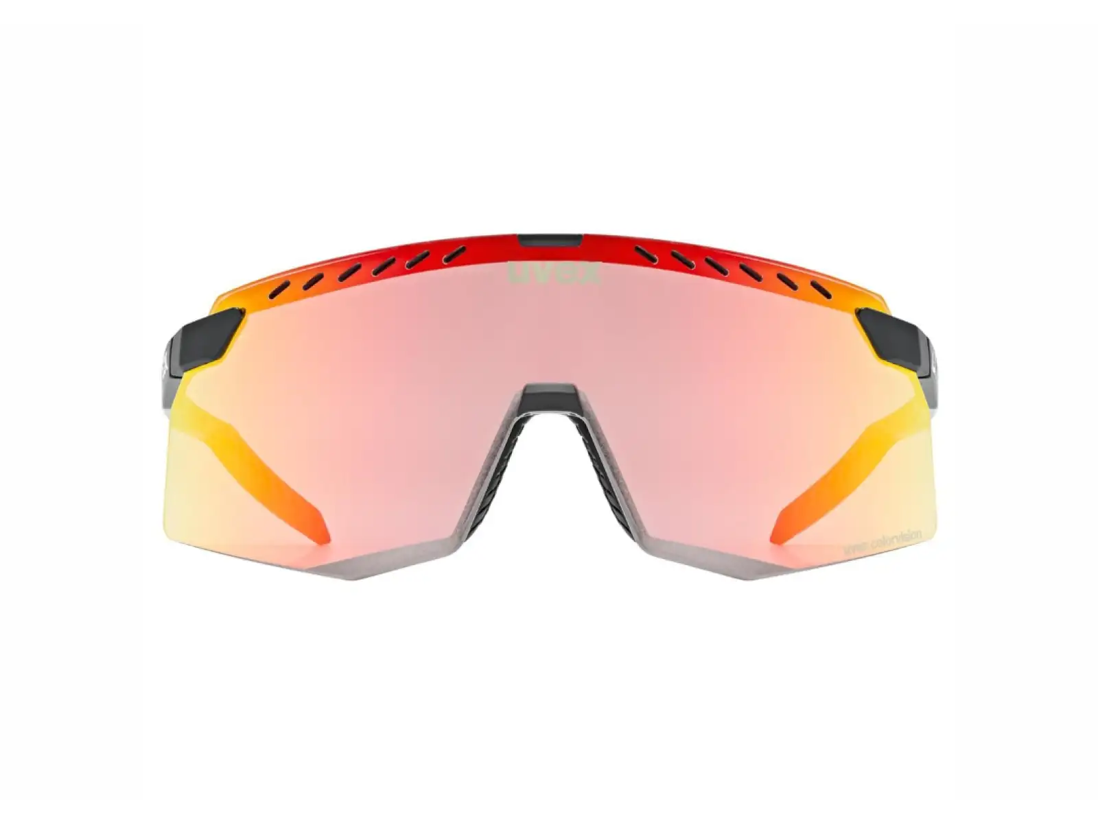 Uvex Pace Stage ColorVision Small glasses Black Matt/Mirror Red