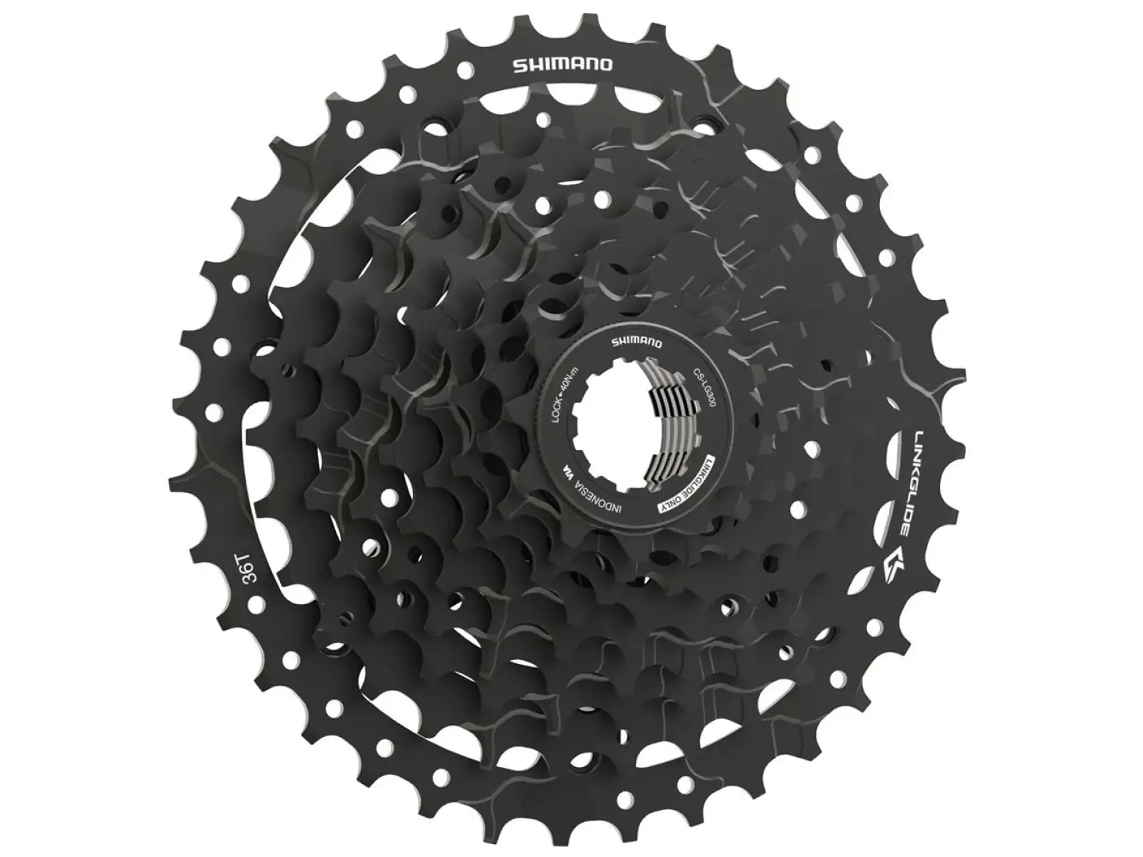 Shimano CUES CS-LG300-9 Linkglide 9-speed Cassette