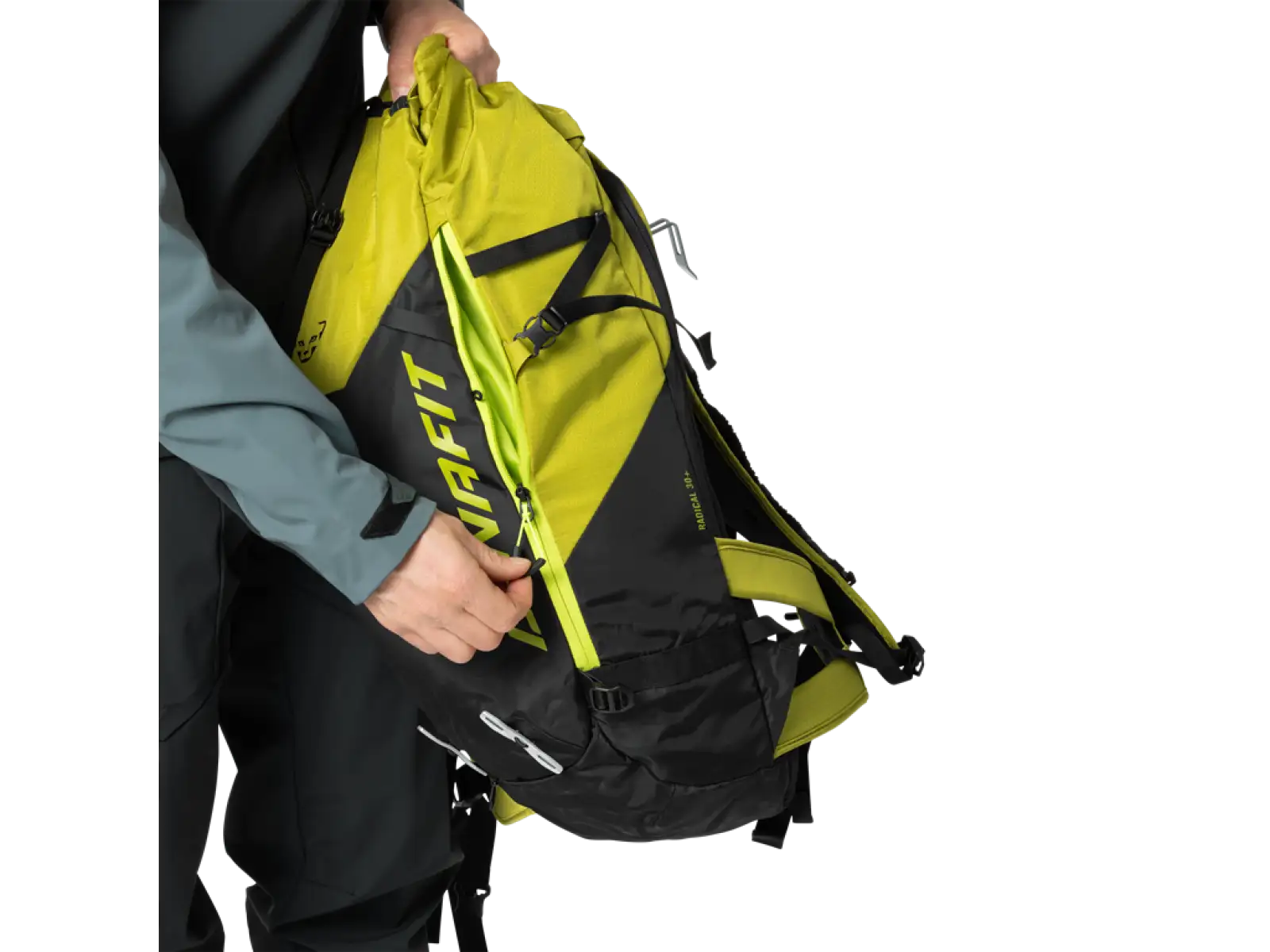 Dynafit Radical 30+ ski mountaineering backpack 30 l Golden Lime/Black Out