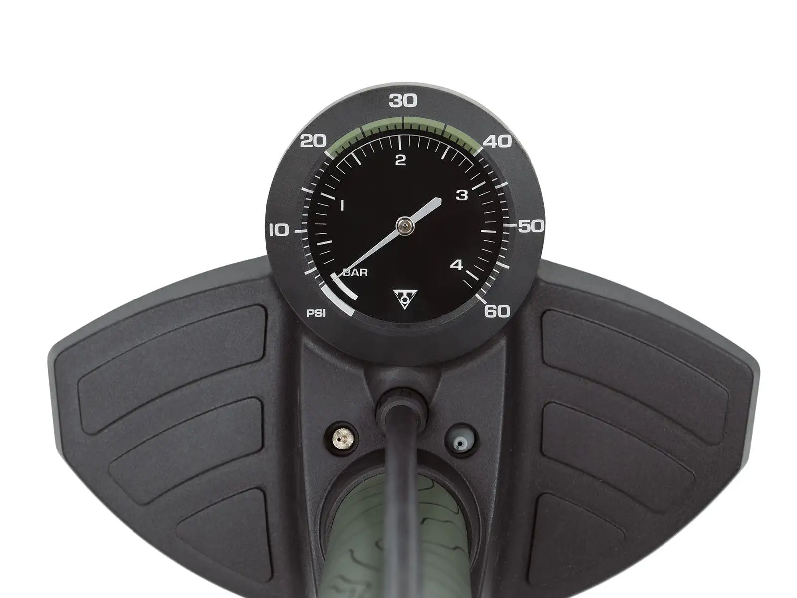 Topeak JoeBlow Mountain II floor pump green