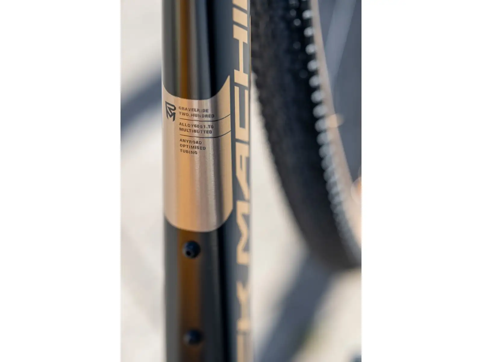 Rock Machine Gravelride 200 gravel bike Gloss Black/Sand
