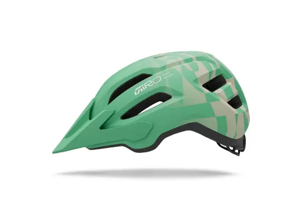 Giro Fixture II Youth children's helmet Mat Green Rush