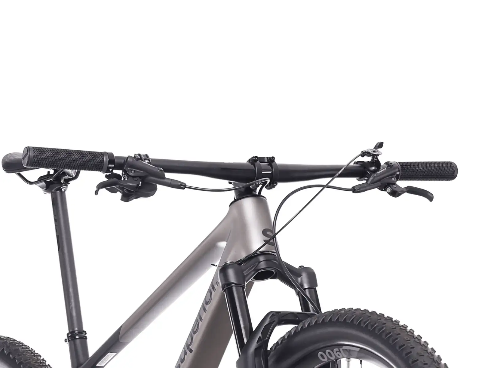 Superior XP 9.6 mountain bike Matte Dark Chrome / Carbon