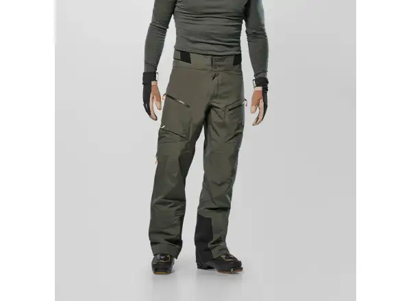 Salewa Sella 3L Powertex men's pants Dark Olive