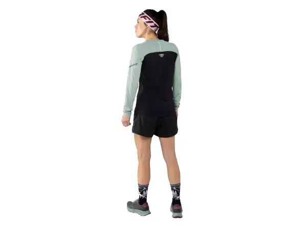 Dynafit Alpine Pro women's long sleeve shirt Black Out/Jadelite