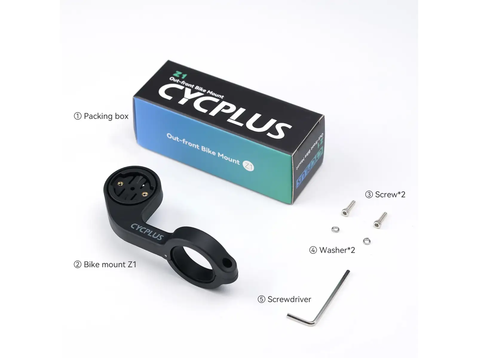 Cycplus Z1 mount for bike computer