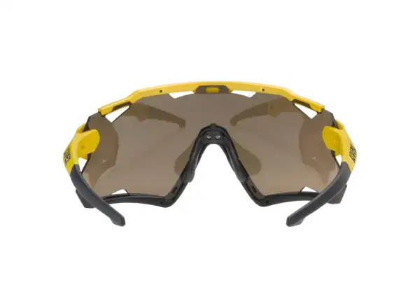 Uvex Sportstyle 228 cycling glasses Sunbee Black Mat/Mirror Yellow