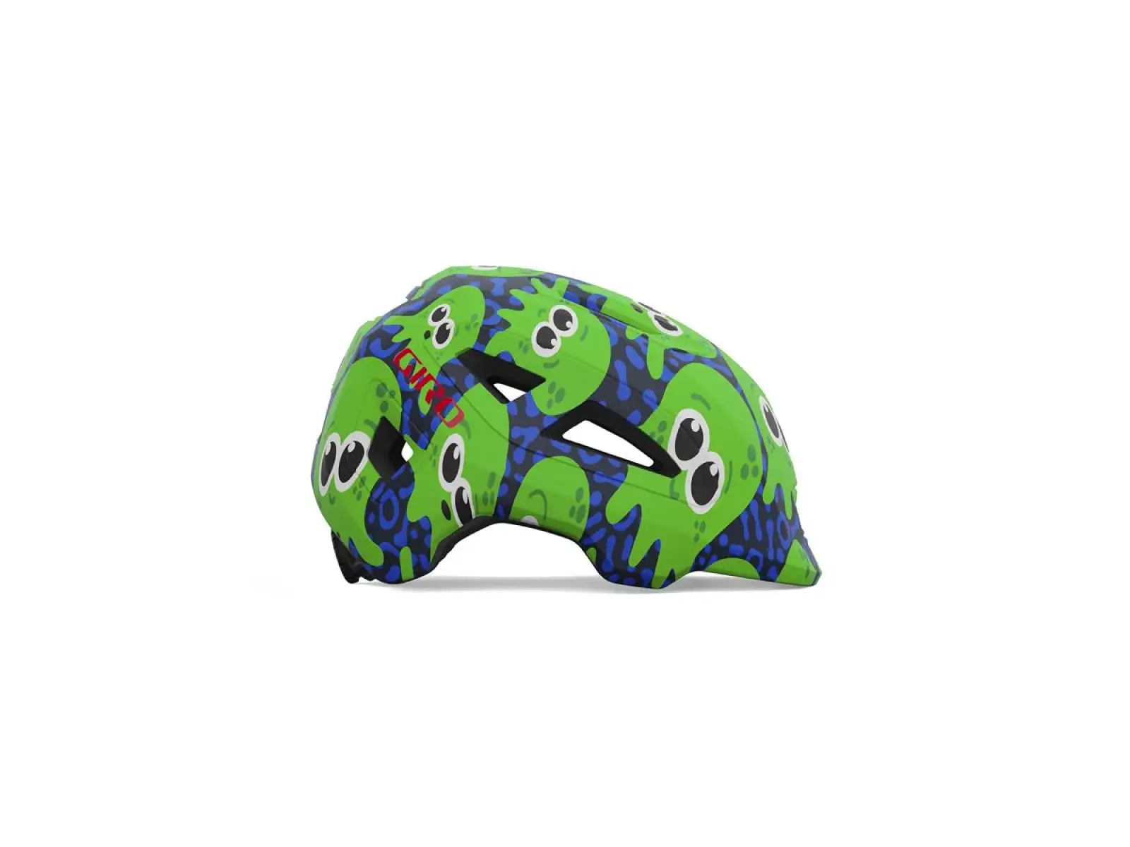 Giro Scamp II children's helmet Mat Midnight/Green Inked