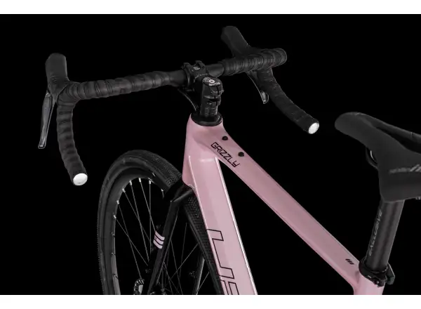 4Ever Grizzly Elite gravel bike coral / black
