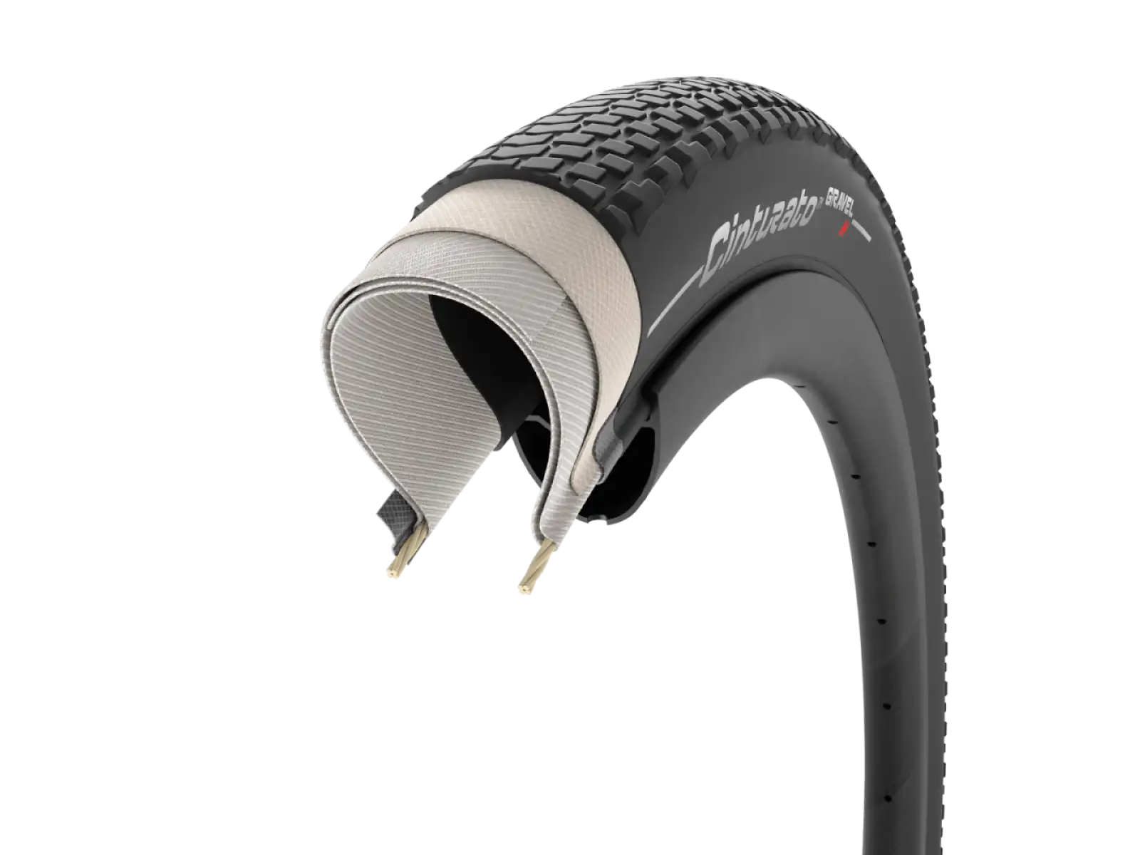 Pirelli Cinturato™ Gravel H TLR 45-584 gravel tire kevlar black